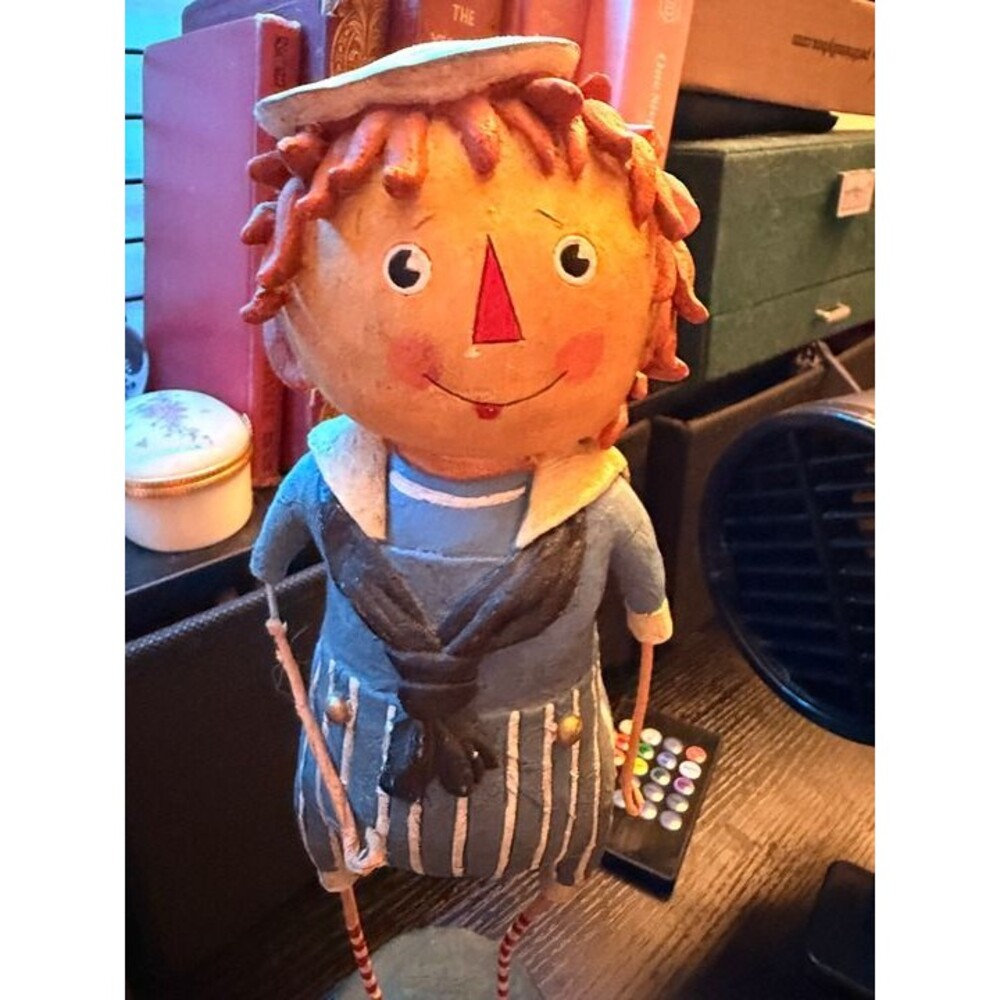 "Andy" folk art figurine by  Lori Mitchell for ESC Company.